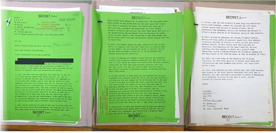 2017년 12월 20일 보도된 도널드 주중 영국대사의 극비 보고서. 홍콩 언론 “홍콩(香港) 01” 기자가 영국의 기록보관소에서 이 문서를 찾아내서 보도하면서 세상에 알려졌다. /hk01.com