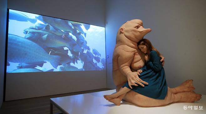 패트리샤 파치니니 개인전 ‘HOPE’의 전경. 장승윤 기자 tomato99@donga.com