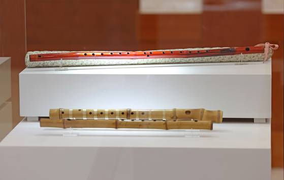 노태우 전 대통령 '퉁소' [연합뉴스]