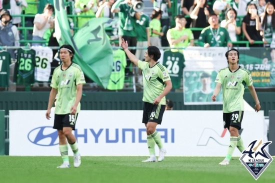 조규성과 문선민이 110번째 현대가 더비를 승리로 이끌었다. 사진=한국프로축구연맹 제공