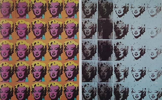 앤디 워홀, Marilyn Diptych [Tate Gallery, London]