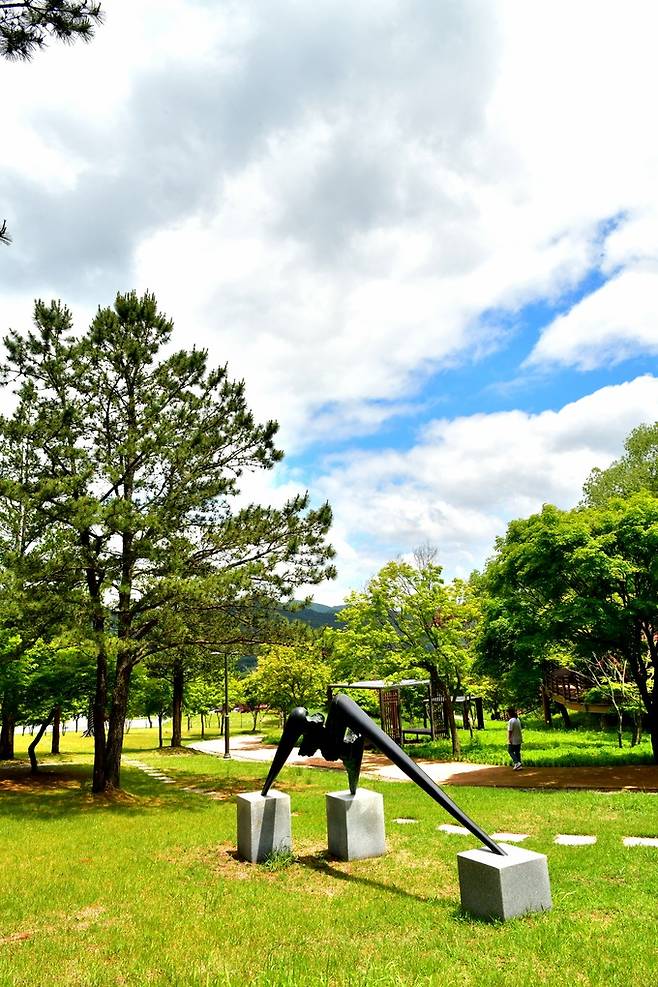내장산 조각공원.