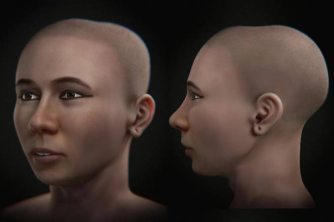 ‘투탕카멘’ 최신 복원 이미지. 사진=시세로 모라에스 연구원/IJAE