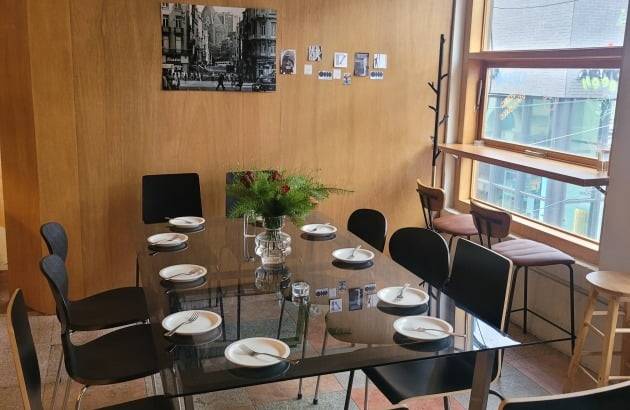 을지로 브런치카페 모습.