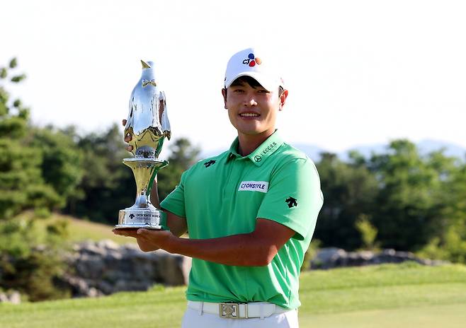 데상트코리아 매치플레이에서 7전 전승으로 우승한 이재경. KPGA