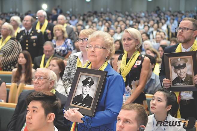 한·미 참전용사 초청 보은행사 자료사진(제공 새에덴교회)