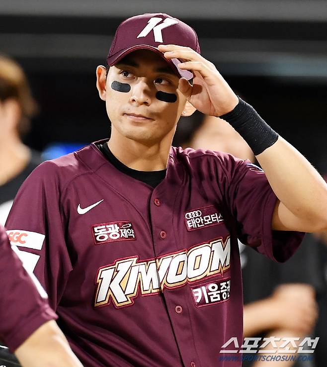 2023 KBO리그 KT 위즈와 키움 히어로즈의 경기가 25일 수원 KT위즈파크에서 열렸다. 키움 이정후. 수원=박재만 기자pjm@sportschosun.com/2023.05.25/