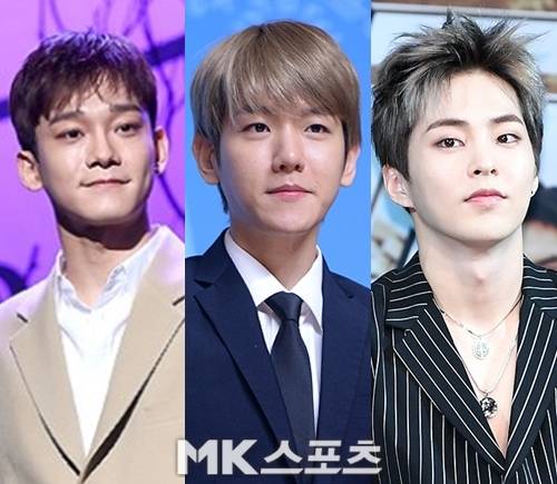 엑소 멤버 백현, 시우민, 첸(이하 첸백시)가 SM엔터테인먼트를 공정거래위원회에 제소했다. 사진=천정환 기자, DB