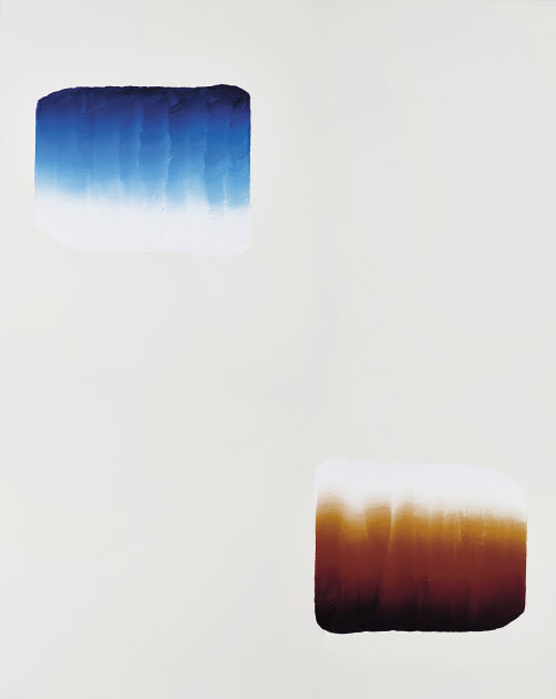 ▲이우환, 다이얼로그, acrylic on canvas, 227.5 x 182 cm. 2020 [크리스티 제공]