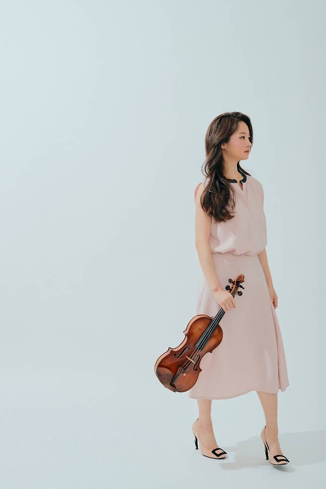 바이올리니스트 김봄소리. (c)Kyutai Shim, 롯데문화재단 제공