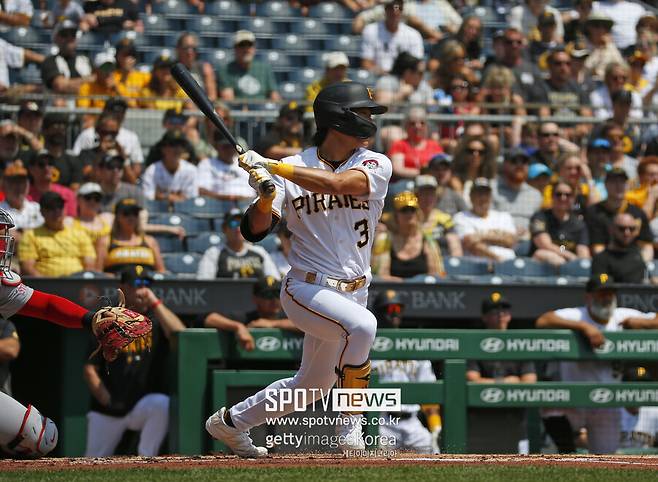 ▲ 2안타 2타점 2도루 맹활약을 선보인 배지환