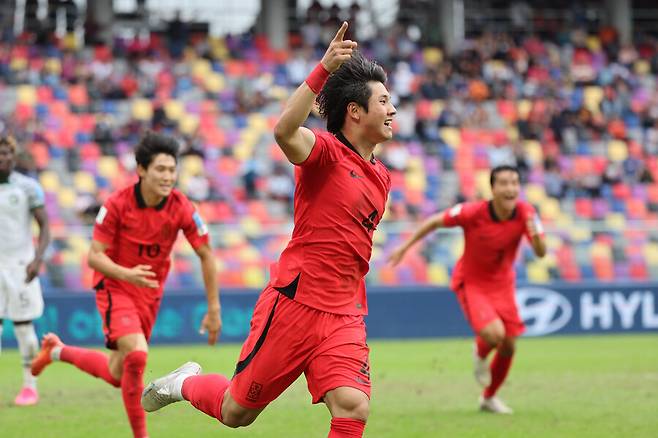 ▲ 한국 U-20 대표팀 포효 ⓒ연합뉴스