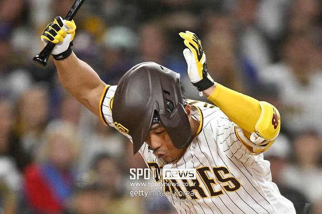 ▲ 운이 따르지 않았던 김하성의 하루.