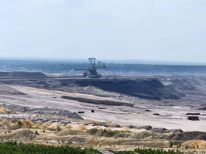 독일 바이스바써 지역의 갈탄 탄광 [바이스바써=연합뉴스]