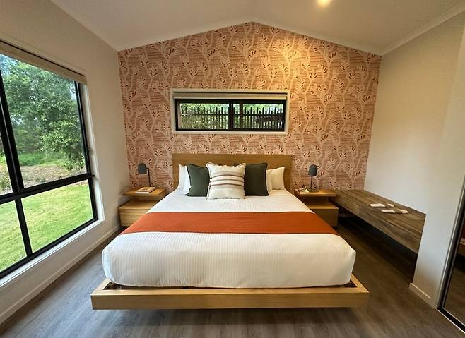 크로커다일 헌터 롯지 레드 캥거루 객실. /사진= 강예신 여행+ 기자