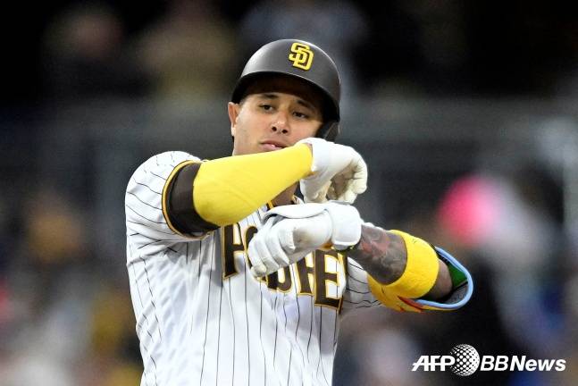 샌디에이고의 매니 마차도./AFPBBNews=뉴스1