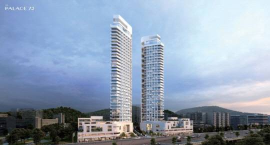 더팰리스73 투시도. 출처 홈페이지