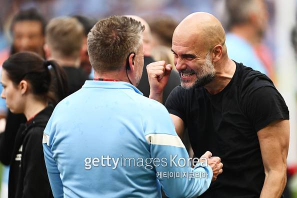 펩 과르디올라 맨체스터 시티 감독이 토트넘에 새롭게 부임하게 될 엔지 포스테코글루 감독에 대한 평가를 남겼다. 게티이미지