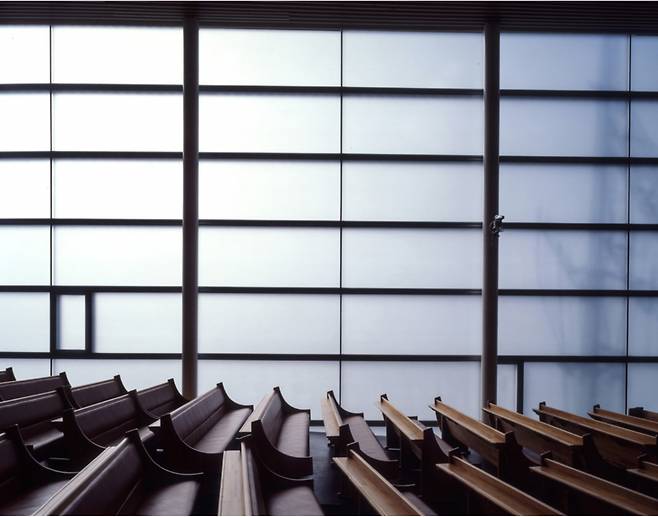 ‘영동교회’ 내부[사진=김재경 건축사진 전문 사진작가]