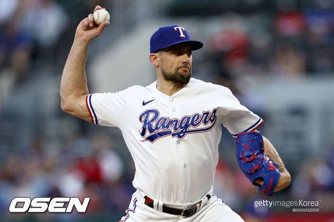 [사진] 텍사스 네이선 이볼디. ⓒGettyimages(무단전재 및 재배포 금지)