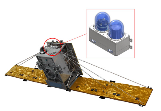 차세대소형위성 2호에 실린 '우주방사선 측정장비(레오도스)' 



천문연 제공