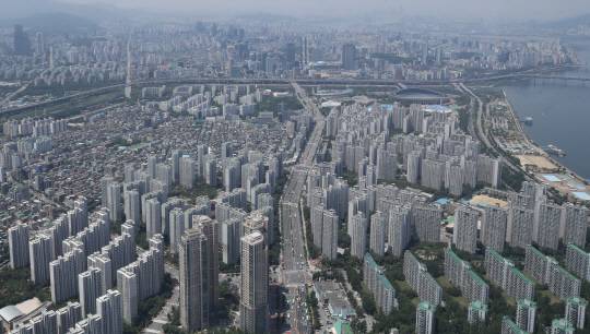 서울 시내 아파트 단지 모습. 연합뉴스
