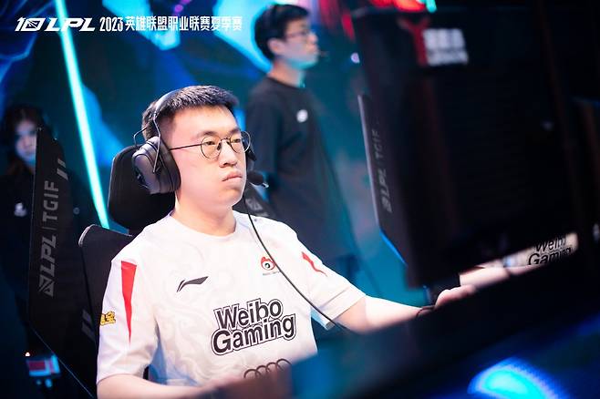 웨이보 게이밍 '샤오후' 리위안하오(사진=LPL)