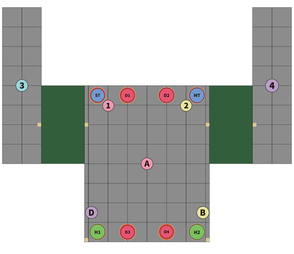 - 기둥 산개도&nbsp;