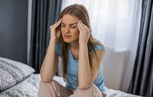 두면부의 점막이 전체적으로 건조하면 두통 등의 증상이 동반될 수 있다 ㅣ출처: 게티이미지뱅크