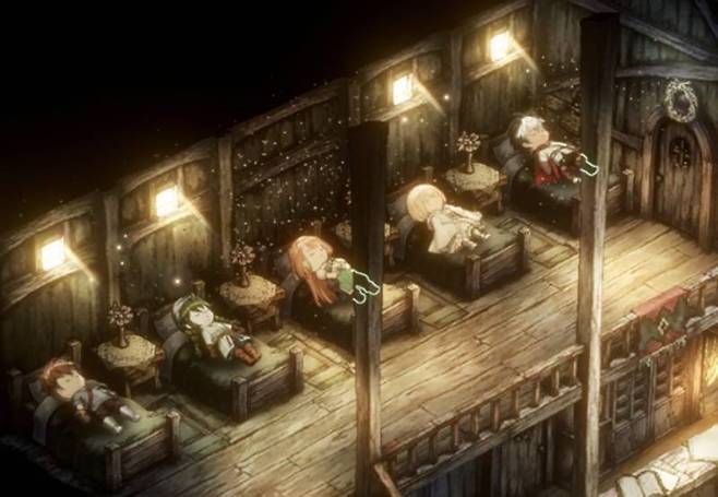 전멸하면 볼 수 있는 귀여운 연출