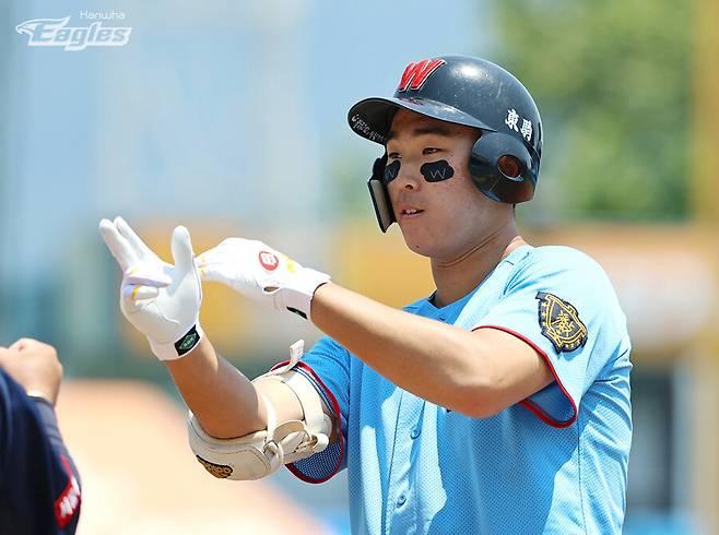 ▲휘문고 이승민. ⓒ한화 이글스