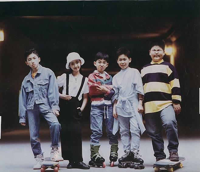 고규필이 1993년 출연한 영화 '키드캅'의 한 장면 (사진제공=씨네월드)