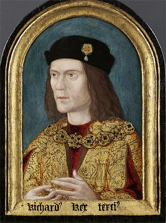 “저도 알고 보면 그렇게 나쁜 남자 아니랍니다” 바델 2세가 그린 리처드 3세 초상화. 1520년대 작품 추정.