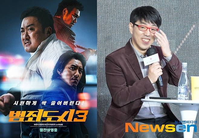 왼쪽부터 영화 ‘범죄도시3’ 포스터, 영화평론가 이동진 (뉴스엔DB)