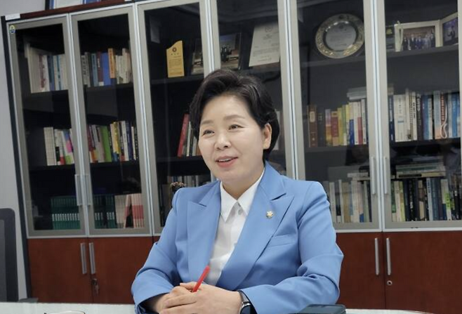 무소속 양향자 의원이 지난해 7월 MBN과 인터뷰를 하고 있다 / 사진 = MBN