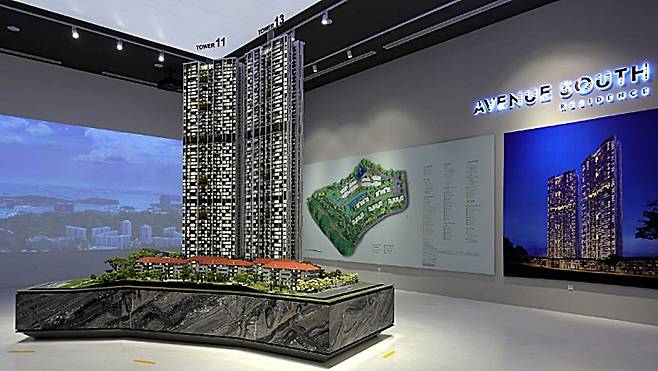 올해 2분기 싱가포르에 지어질 ‘애비뉴 사우스 레지던스’모습. 레지선스는 56층, 192m 높이로 준공될 예정이다.출처 : Singapore Property News