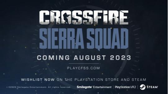 스마일게이트 엔터테인먼트가 VR(가상현실) 게임 '크로스파이어: 시에라 스쿼드'를 오는 8월 출시한다. 스마일게이트 제공