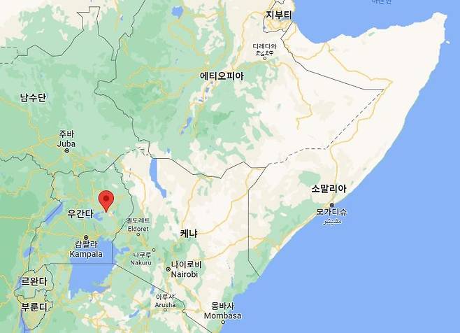 우간다 동부 소로티 [구글지도 캡처, 재판매 및 DB 금지]
