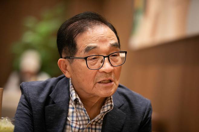 박도순 고려대 교육학과 명예교수는 수능 점수가 학력을 정확히 반영하지 않는다고 말한다. ⓒ시사IN 이명익