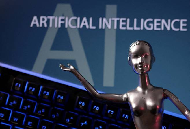 인공지능(Artificial Intelligence) 단어를 표현한 일러스트 ⓒ REUTERS=연합뉴스