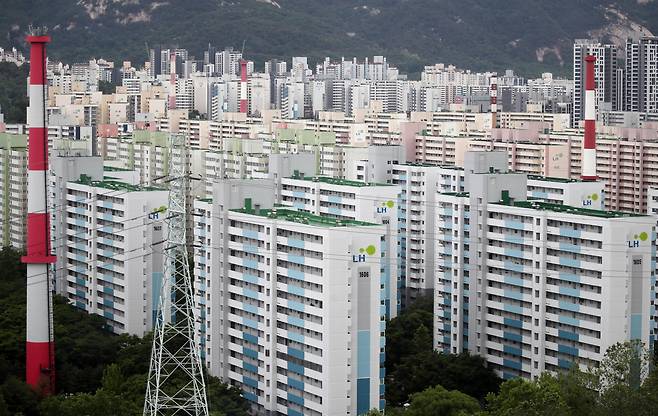 서울 노원구 상계동 아파트 단지 일대. [연합]
