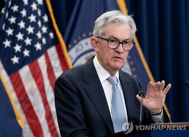 제롬 파월 미국 연방준비제도(Fed) 의장.
[신화 연합뉴스 자료사진. 재판매 및 DB 금지]