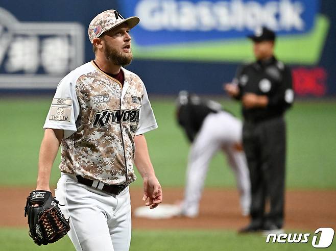 키움 히어로즈와 결별한 에릭 요키시. /뉴스1 DB ⓒ News1 김진환 기자