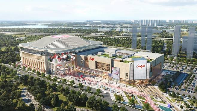 스타필드 청라 조감도 [인천시 제공. 재판매 및 DB 금지]