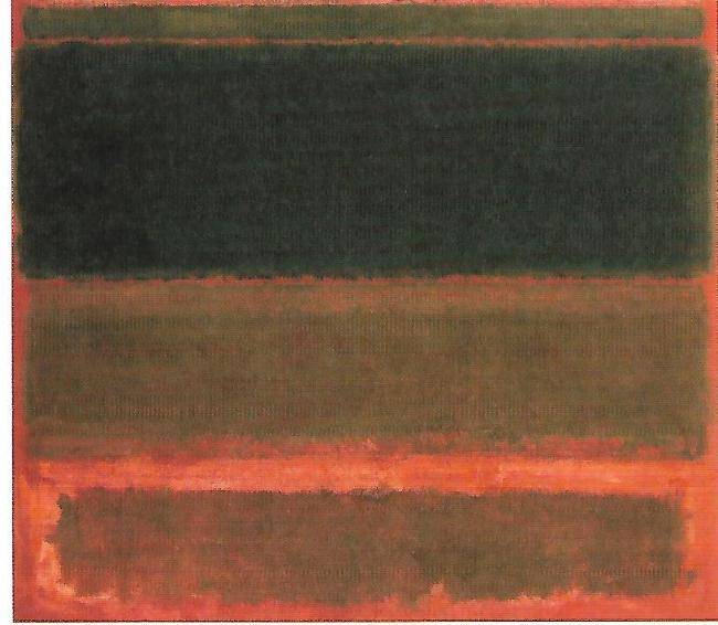 마크 로스코, 빨강 속, 네 가지 어둠 [뉴욕 휘트니 미술관]