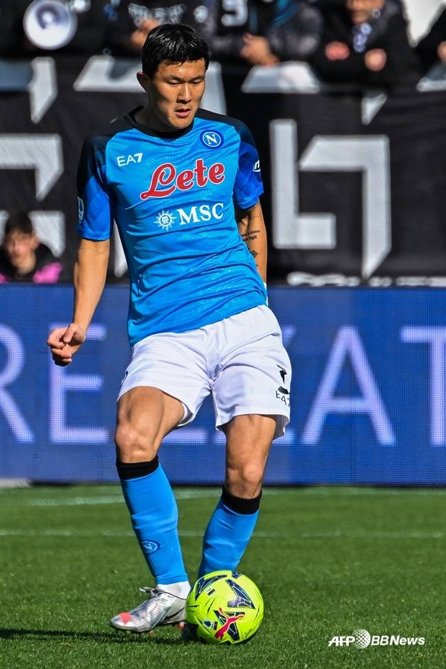 나폴리 수비수 김민재. /AFPBBNews=뉴스1