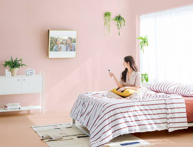 LCD 액자형 에어컨 'LG 휘센 오브제컬렉션 아트쿨'