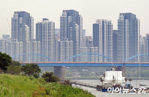 서울 도심 아파트 단지 전경. [사진=정소희 기자]