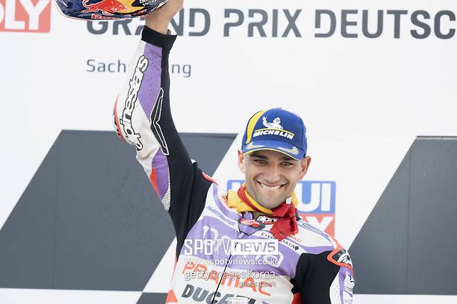 ▲ 2023 모토GP 7라운드 독일 그랑프리에서 우승한 호르헤 마틴