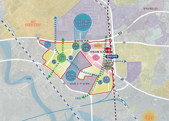 평택지제역세권 공공주택지구 개발 구상. [사진=국토교통부]